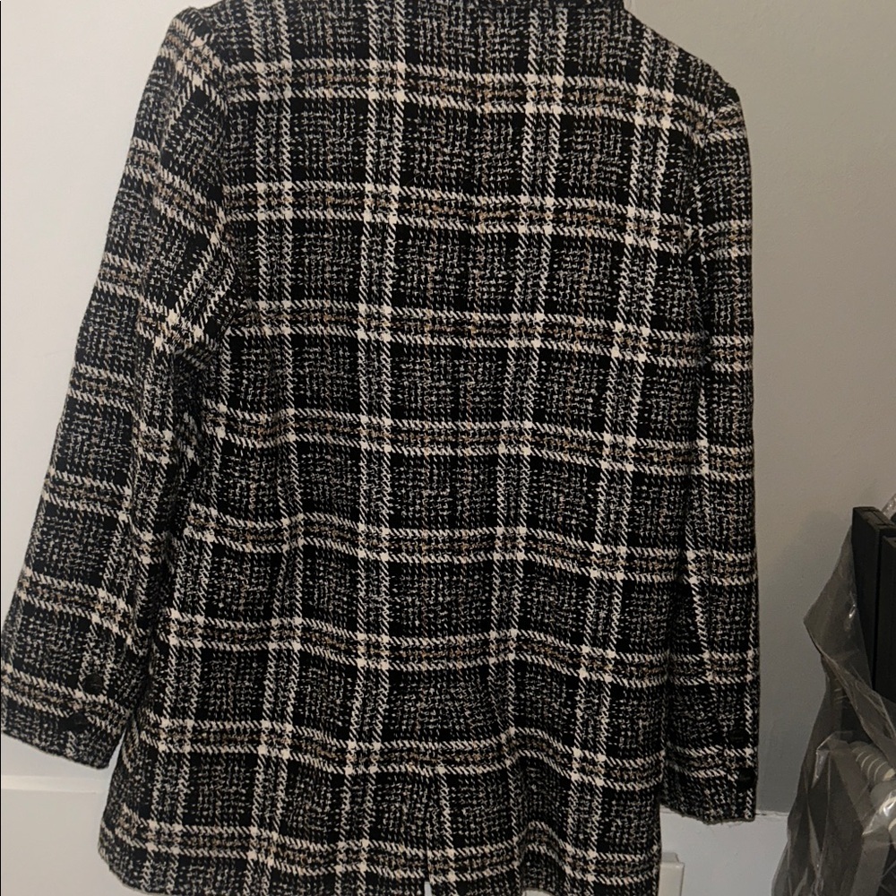 NWOT Blue B Collection Tweed Jacket- Large - Picture 4 of 5